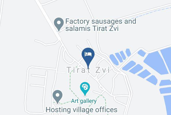 Tirat Tzvi - Kibbutz Tiratzvi Country Lodging Maps