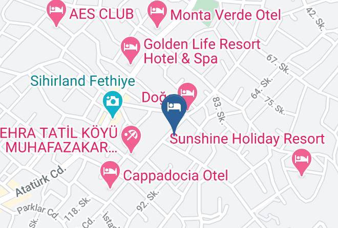 Fethiye - Kibele Hotel Maps