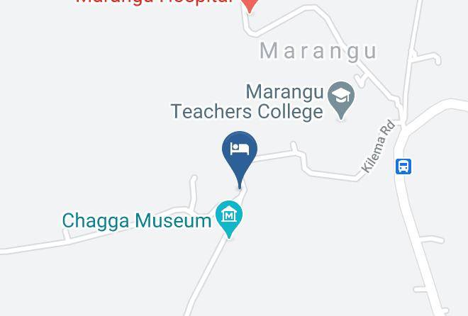 Moshi Rural - Kibo Hotel Maps