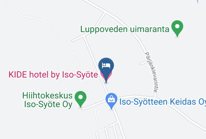 Pudasjarvi - Kide Hotel By Iso Syote Maps