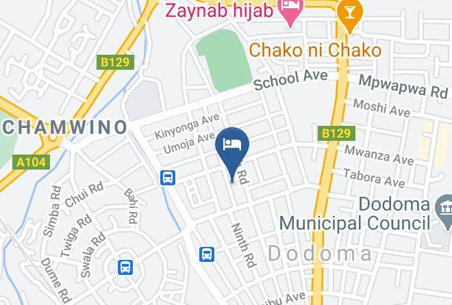 Dodoma Urban - Kidia Vision Hotel Maps