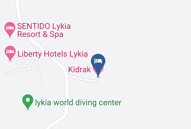 Mugla - Kidrak Motel Maps