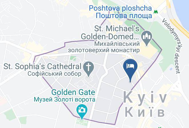 Kyiv - Kiev Accommodation Maps