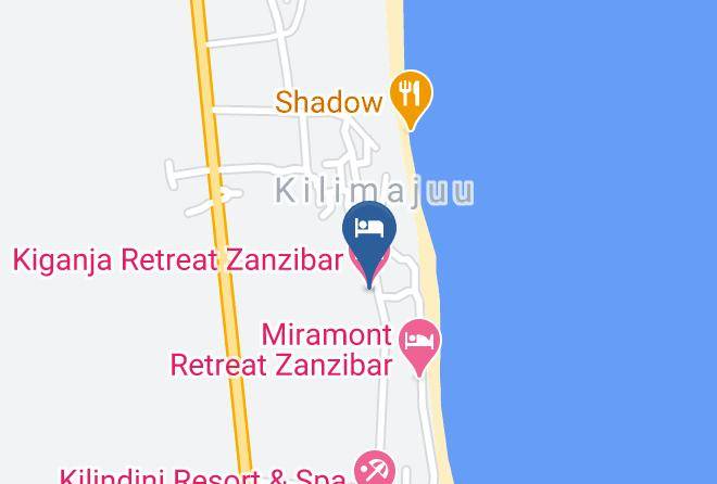 Zansibar North Central - Kiganja Retreat Zanzibar Maps