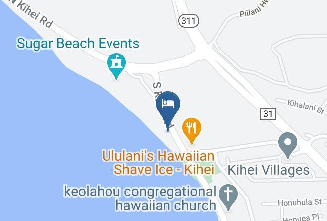 Kihei Beach Resort Map