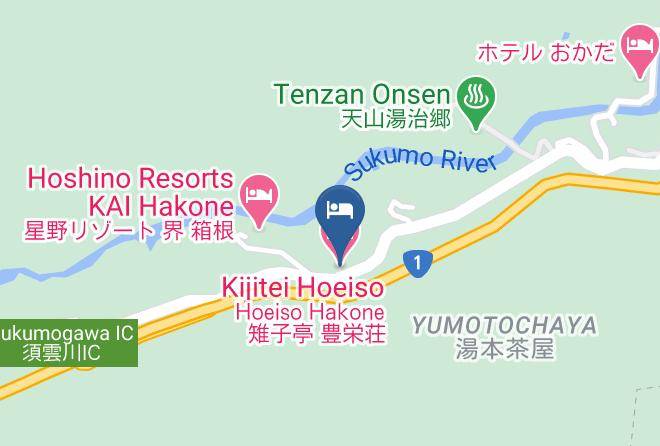 Hakone Townashigarashimo District - Kijitei Hoeiso Maps