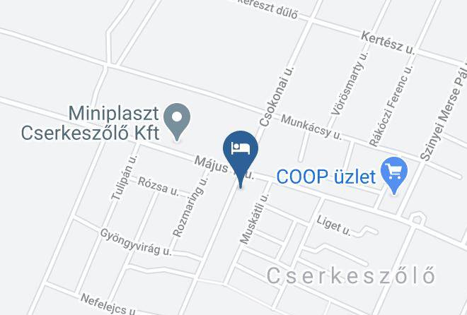 Cserkeszolo - Kikapcsol Lak Maps
