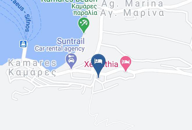 Milos - Kiki Hotel Maps