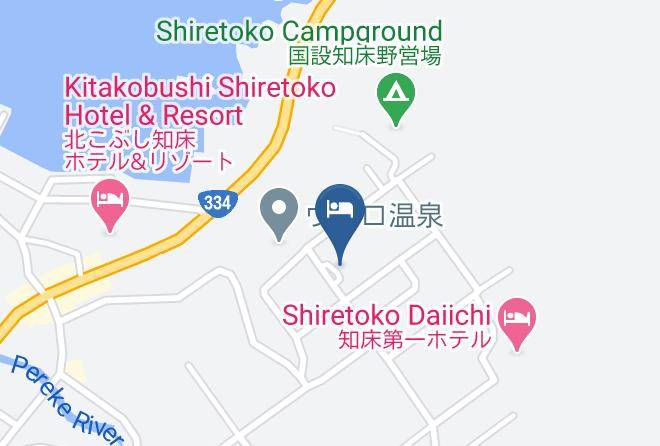 Shari Townshari District - Kiki Shiretoko Natural Resort Maps