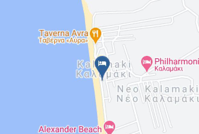 Iraklion - Kiknos Studios & Cafe Maps