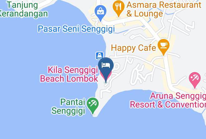 West Lombok Regency - Kila Senggigi Beach Lombok Maps