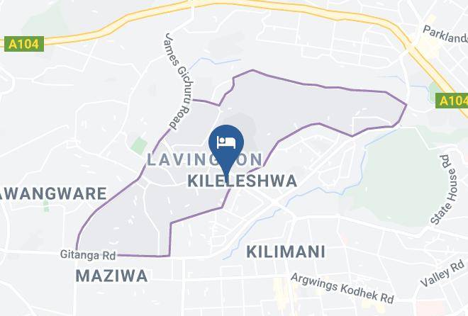 Nairobi - Kilele Homestay Maps