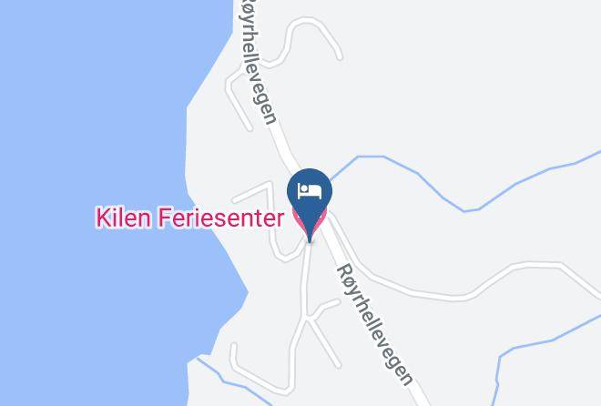 Kviteseid - Kilen Feriesenter Maps