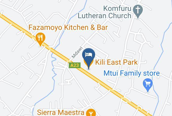 Moshi Urban - Kili East Park Maps