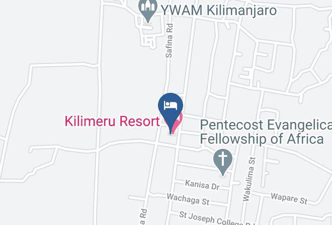 Kili Meru Resort Map