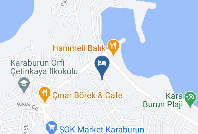Karaburun - Kilic Motel Maps