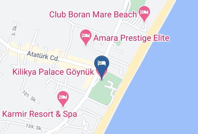 Kemer - Kilikya Palace Goynuk Maps