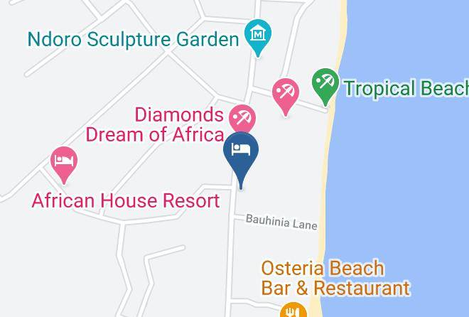 Kilifi - Kilili Baharini Resort And Spa Maps