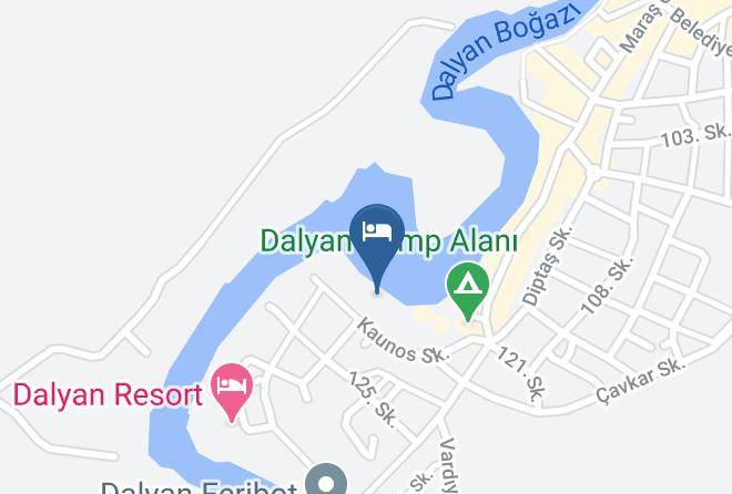 Ortaca - Dalyan Kilim Hotel Maps
