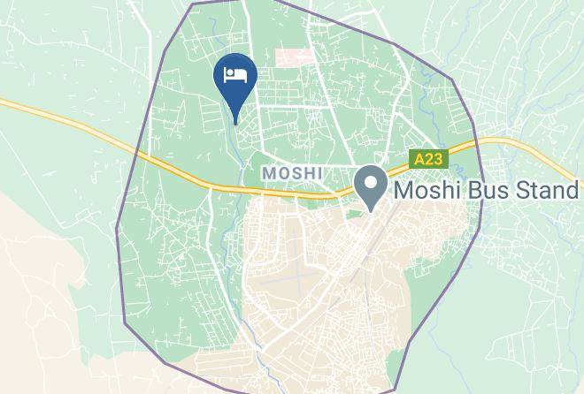 Moshi Urban - Kilimanjaro Safaris Lodge Maps