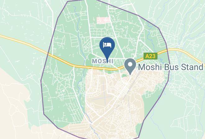 Moshi Urban - Kilimanjaro Wonders Hotel Maps