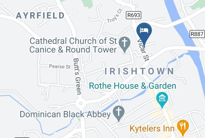 Kilkenny - Kilkenny Inn Hotel Maps