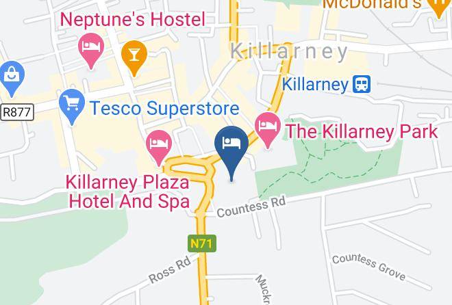 Killarney - Killarney Avenue Hotel Maps