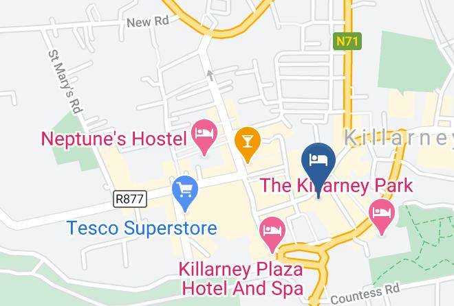 Killarney - Killarney Towers Hotel And Leisure Centre Maps