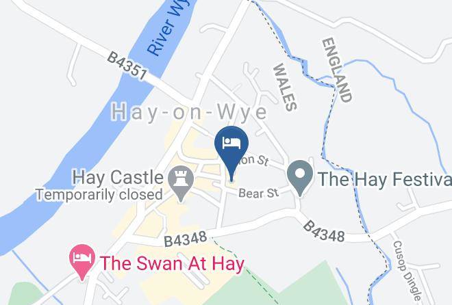 Powys - Kilverts Inn And Hotel Maps