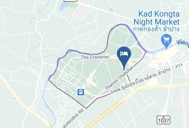 Amphoe Mueang Lampang - Kim City Hotel Maps