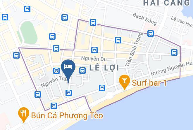 Quy Nhon - Delight Hotel Maps