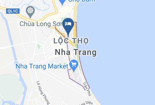 Nha Trang - Kim Ngan Hotel Maps