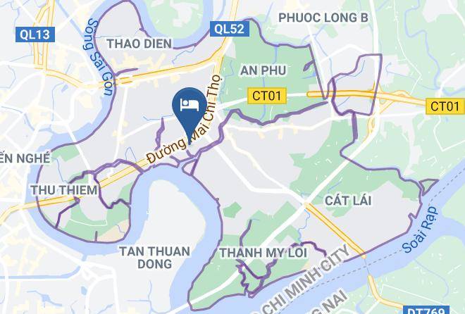 Ho Chi Minh City - Kim Residences & Suites Maps