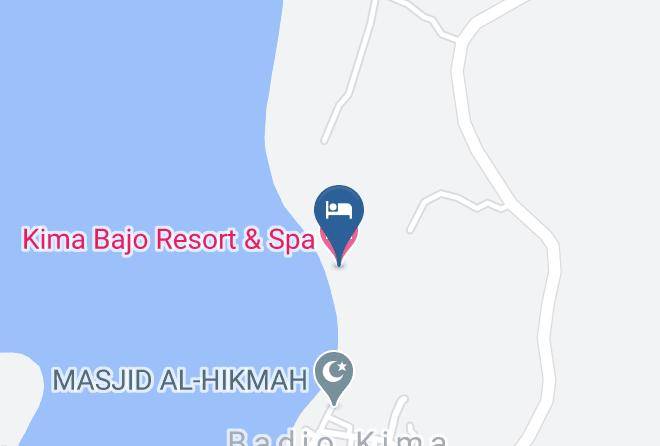 North Minahasa Regency - Kima Bajo Resort & Spa Maps