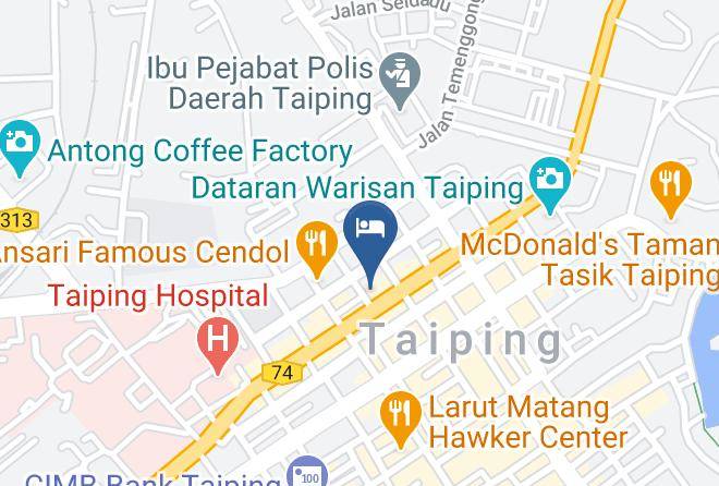 Larut - Kimal Hotel Taiping Maps