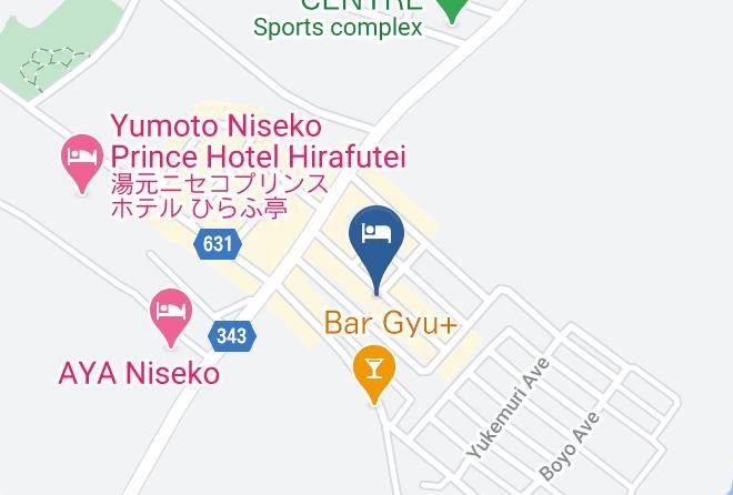 Kutchan Townabuta District - Kimamaya Boutique Hotel Maps