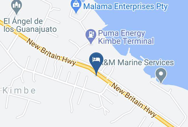 Kimbe - Kimbe Bay Hotel Maps