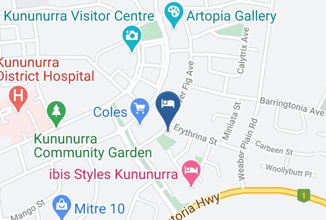 Wyndham East Kimberley - Kimberley Croc Motel Maps