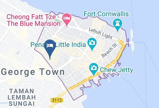 Georgetown - Kimberley Hotel Georgetown Maps