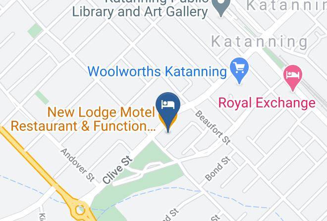 New Lodge Motel Restaurant & Function Centre Map