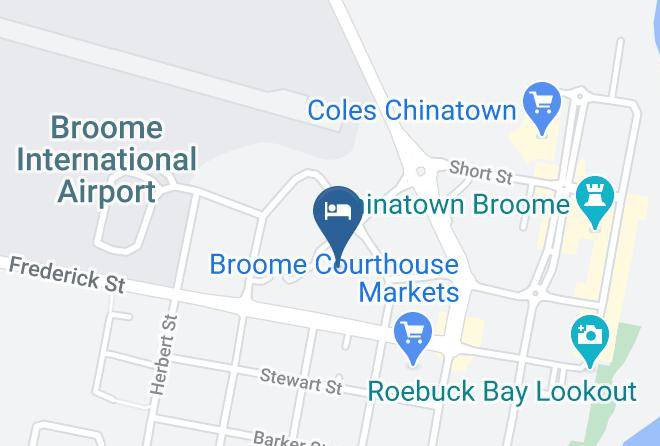 Broome - Kimberley Travellers Lodge Maps