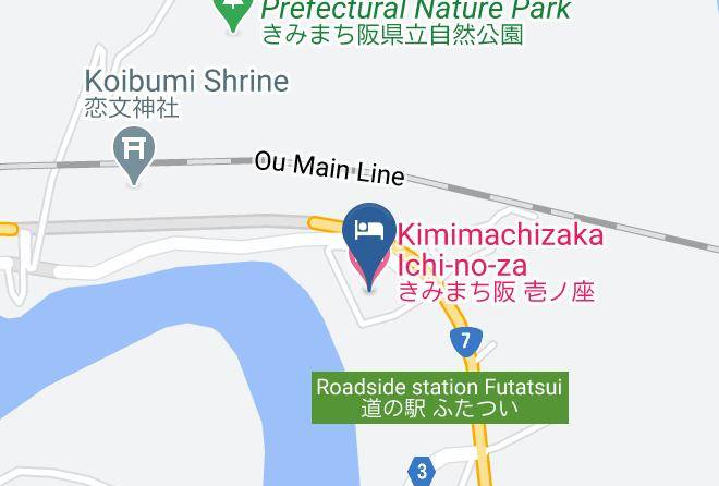 Noshiro City - Kimimachizaka Ichi No Za Maps