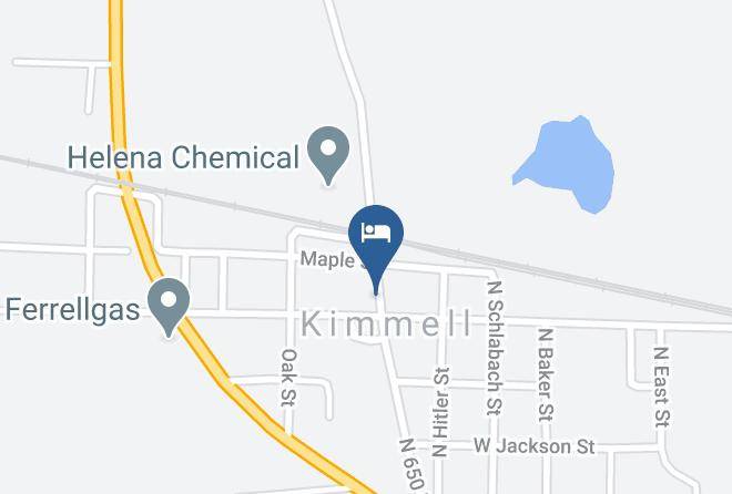 Kimmell Inn Map