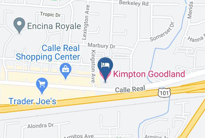 Santa Barbara - Kimpton Goodland Maps