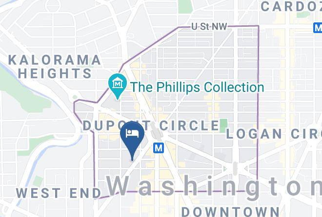 City Of Washington - Hotel Madera Maps