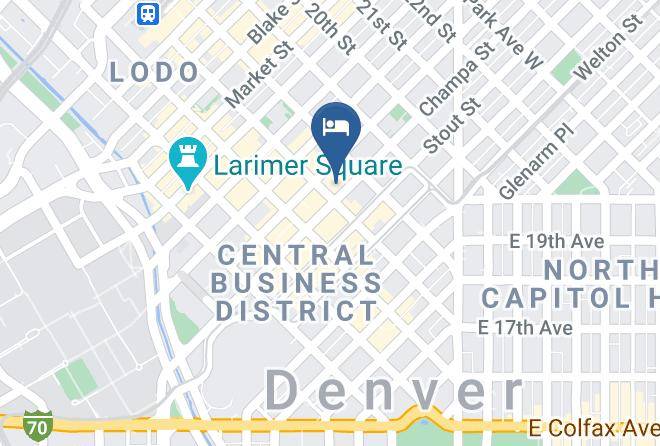 Kimpton Hotel Monaco Denver Map