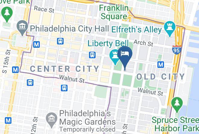 Philadelphia - Kimpton Hotel Monaco Philadelphia Maps