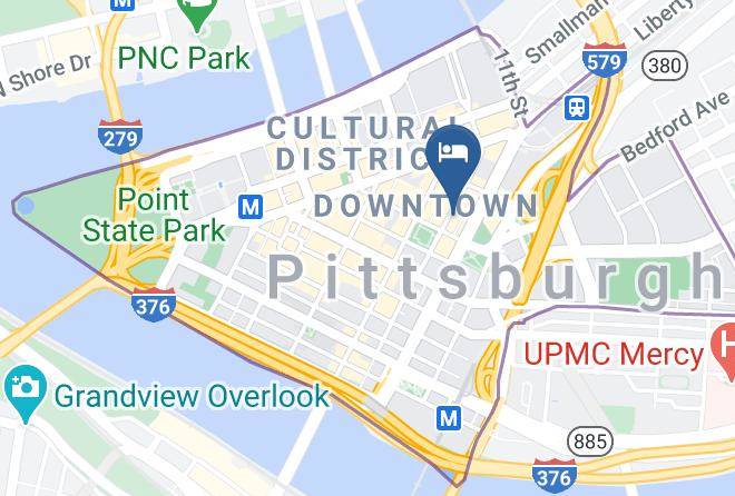 Allegheny - Kimpton Hotel Monaco Pittsburgh Maps