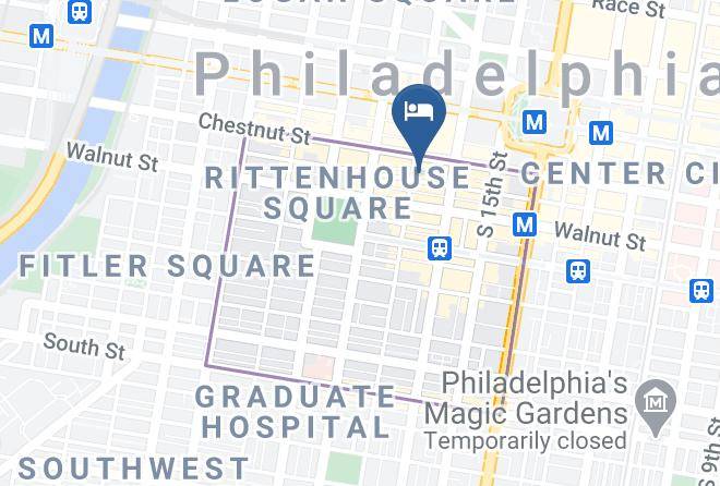 Kimpton Hotel Palomar Philadelphia Map