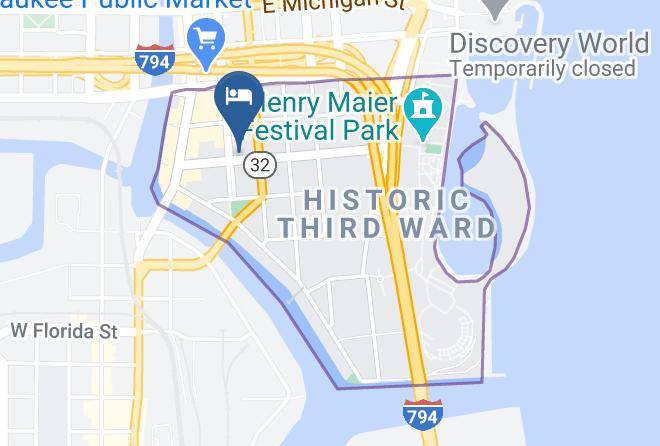 Milwaukee - Kimpton Journeyman Hotel Maps
